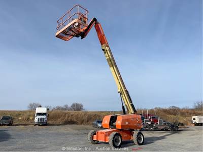 2012 JLG 660SJ 66' 4WD Diesel Telescopic Boom Lift Man SkyPower RECON bidadoo