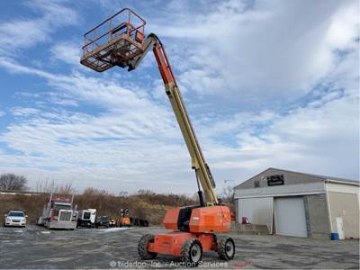 2017 JLG 660SJ 66' 4WD Diesel Telescopic Boom Lift Man Aerial Platform bidadoo