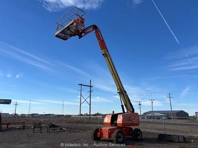 2017 JLG 660SJ 66’ 4WD Diesel Telescopic Boom Lift Man Aerial -Parts/Repair
