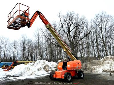 2014 JLG 660SJ 66' 4WD Diesel Telescopic Boom Lift Man Aerial Platform bidadoo
