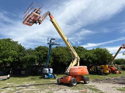 2018 JLG 660SJ 65' 4WD Diesel Telescopic Boom Lift Man Aerial Platform bidadoo