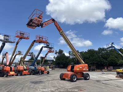 2017 JLG 660SJ 66' 4WD Diesel Telescopic Boom Lift Man Aerial Platform bidadoo