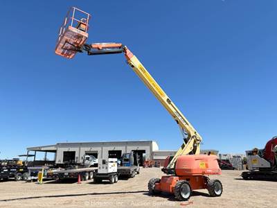 2018 JLG 660SJ 66' 4WD Diesel Telescopic Boom Lift Man Aerial Platform bidadoo