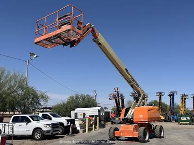 2019 JLG 660SJ 66' 4WD Diesel Telescopic Boom Lift Man Aerial SkyPower bidadoo