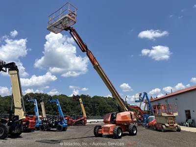 2006 JLG 660SJ 66' 4WD Diesel Telescopic Boom Lift Jib SkyPower RECON bidadoo
