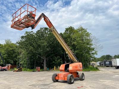 2013 JLG 660SJ 66' 4WD Diesel Telescopic Boom Lift Manlift Jib SkyPower bidadoo
