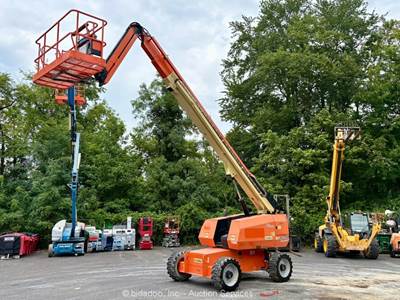 2017 JLG 660SJ 66' 4WD Diesel Telescopic Boom Lift Man Aerial Platform bidadoo