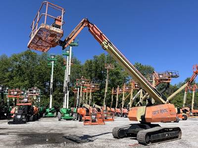 2012 JLG 660SJC 66' Crawler Diesel Telescopic Boom Lift Aerial Manlift bidadoo