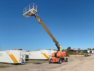 2015 JLG 800S 80' 4WD Diesel Telescopic Boom Lift Man Aerial SkyPower bidadoo