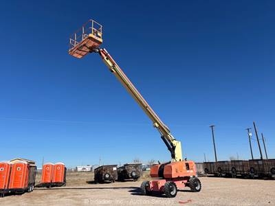 2013 JLG 800S 80' 4WD Diesel Telescopic Boom Lift Man Aerial Platform bidadoo