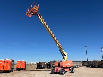 2018 JLG 800S 80' 4WD Diesel Telescopic Boom Lift Man Aerial Platform bidadoo