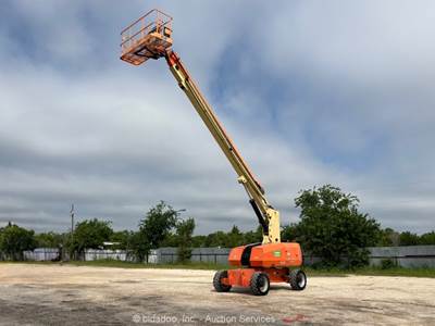 2008 JLG 800S 80' 4WD Diesel Telescopic Boom Lift RECON Aerial Platform bidadoo