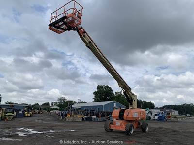 2015 JLG 800S 80' 4WD Dual Fuel Telescopic Boom Lift Man Aerial bidadoo