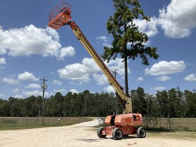 2016 JLG 800S 80' 4WD Diesel Telescopic Boom Lift Man Aerial Platform bidadoo
