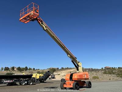 2017 JLG 800S 80' 4WD Diesel Telescopic Boom Lift Man Aerial Platform bidadoo