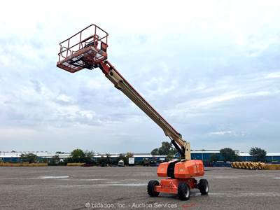 2017 JLG 800S 80' 4WD Diesel Telescopic Boom Lift Man Aerial Platform bidadoo