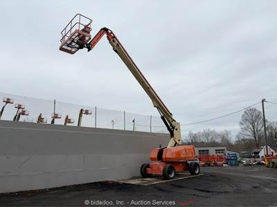 2014 JLG 860SJ 86' 4WD Diesel Telescopic Boom Lift Man Aerial SkyPower bidadoo