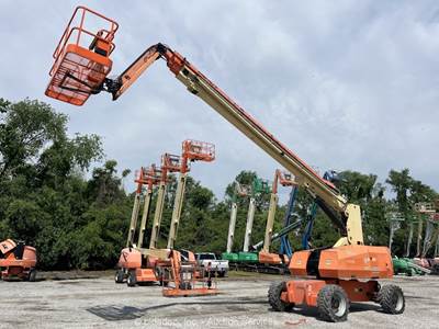 2012 JLG 860SJ 86' Diesel Telescopic Boom Lift Aerial Platform SkyPower bidadoo