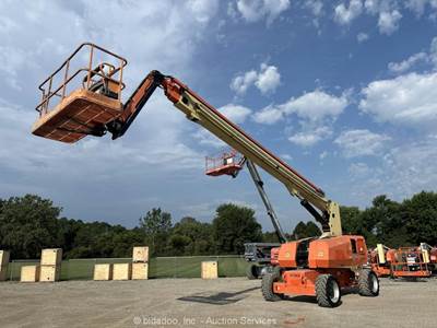2018 JLG 860SJ 86’ 4WD Diesel Telescopic Boom Lift Man Aerial Platform bidadoo
