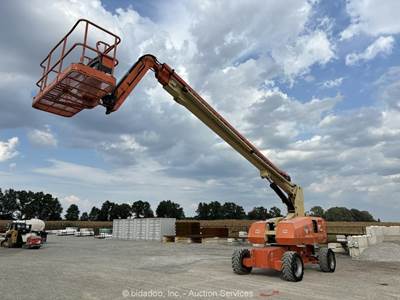 2011 JLG 860SJ 86’ 4WD Diesel Telescopic Boom Lift Man Platform Aerial bidadoo
