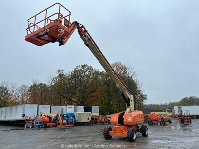 2015 JLG 860SJ 86' 4WD Dual Fuel Telescopic Boom Lift Man Aerial bidadoo