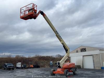 2015 JLG M600JP 60' Diesel Electric Hybrid Telescopic Boom Lift Man MEWP bidadoo