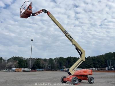 2015 JLG M600JP 60' Electric Telescopic Boom Lift Man Aerial Platform bidadoo