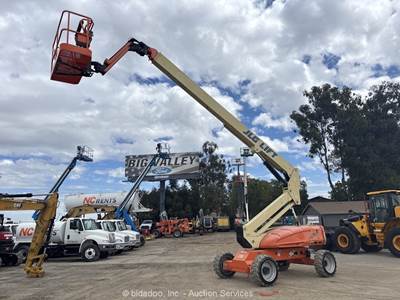 2018 JLG M600JP 60' Electric Telescopic Boom Lift Man Aerial Platform bidadoo