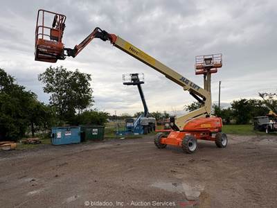 2018 JLG M600JP 60’ Electric Telescopic Boom Lift Man Aerial Platform bidadoo