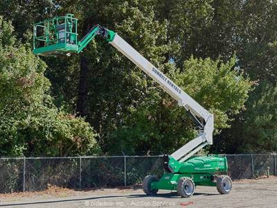 2017 JLG M600JP 60' Hybrid Telescopic Boom Lift Man Aerial Platform bidadoo