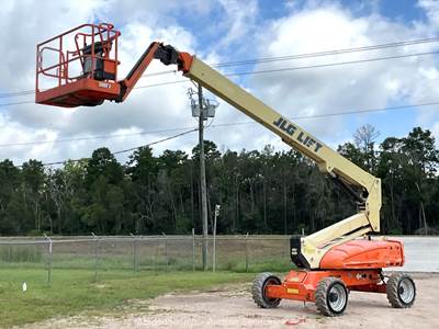 2013 JLG M600JP 60' Hybrid Telescopic Boom Lift Man Aerial Platform bidadoo