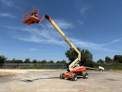 2013 JLG M600JP 60' Hybrid Telescopic Boom Lift Man Aerial Platform bidadoo