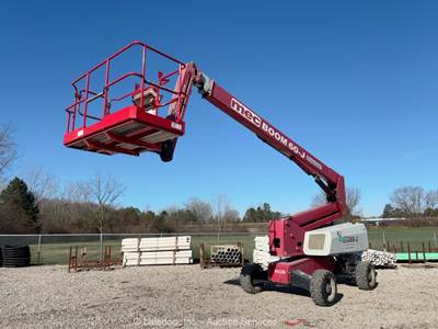 2016 MEC 60-J 60’ 4WD Diesel Telescopic Boom Lift Man Aerial Platform bidadoo