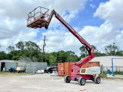 2017 MEC 60-J 60' 4WD Diesel Telescopic Boom Lift Man Aerial Platform bidadoo