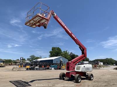 2016 MEC 60-J 60' 4WD Diesel Telescopic Boom Lift Man Aerial Platform bidadoo