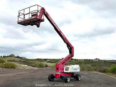 2016 MEC 60-J 60' 4WD Diesel Telescopic Boom Lift Man Aerial Platform bidadoo