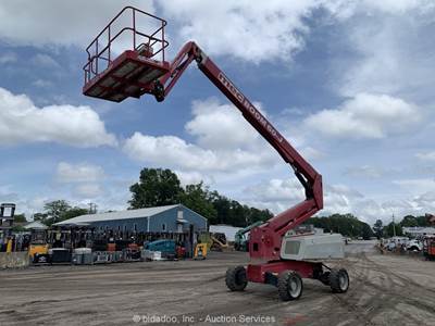 2016 MEC 60-J 60' 4WD Diesel Telescopic Boom Lift Man Aerial Platform bidadoo