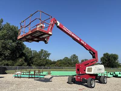 2017 MEC 60-J 60’ 4WD Diesel Telescopic Boom Lift Man Aerial Platform bidadoo