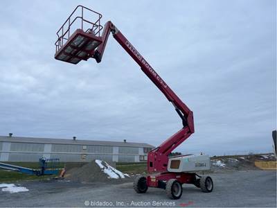 2015 MEC 60-J Diesel 60' 4WD Diesel Telescopic Boom Lift Man Aerial bidadoo