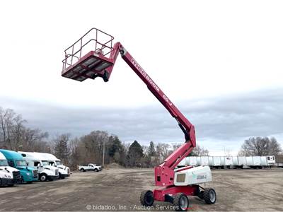 2016 MEC 60-J-Diesel 60' 4WD Diesel Telescopic Boom Lift Aerial Platform bidadoo