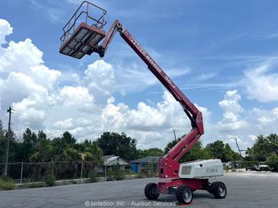 2016 MEC 60JD 60' 4WD Diesel Telescopic Boom Lift Man Aerial Platform bidadoo