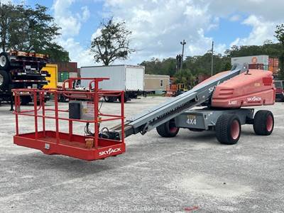 2016 Skyjack SJ40T 40' 4WD Diesel Telescopic Boom Lift Aerial Platform bidadoo