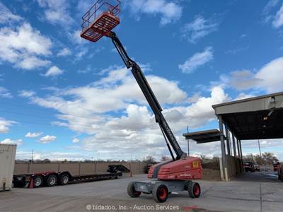 2017 Skyjack SJ45T 45' 4WD Diesel Telescopic Boom Lift Platform Aerial bidadoo