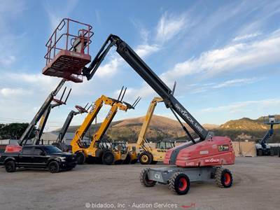 2016 Skyjack SJ45T 45' 4WD Diesel Telescopic Boom Lift Platform Aerial bidadoo