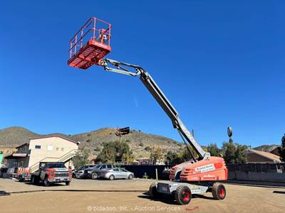 2014 Skyjack SJ45T 45' 4WD Diesel Telescopic Boom Lift Platform Aerial bidadoo