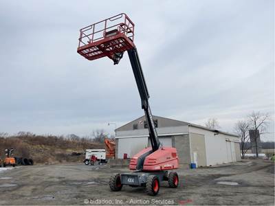 2017 Skyjack SJ45T 45' 4WD D/F Telescopic Boom Lift Man Platform Aerial bidadoo