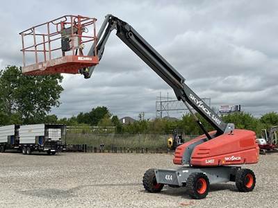 2018 Skyjack SJ45T 45' 4WD Diesel Telescopic Boom Lift Man Work Platform bidadoo