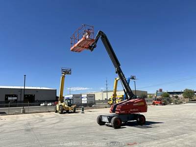 2017 Skyjack SJ45T 45' 4WD Diesel Telescopic Boom Lift Man Aerial bidadoo
