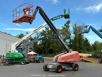 2016 Skyjack SJ45T 45' 4WD Diesel Telescopic Boom Lift Man Aerial Gen bidadoo
