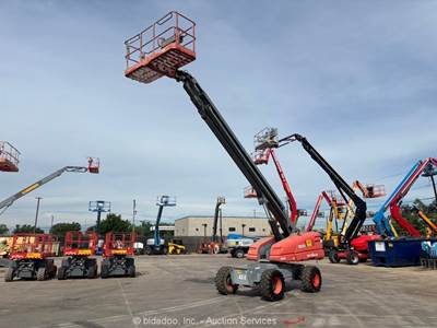 2016 Skyjack SJ61T 61’ 4WD Diesel Telescopic Boom Lift Man Aerial bidadoo